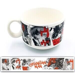 CHAINSAW MAN Lawson Promo Ceramic Mug Soup Cup Denji Power Aki Makima Manga